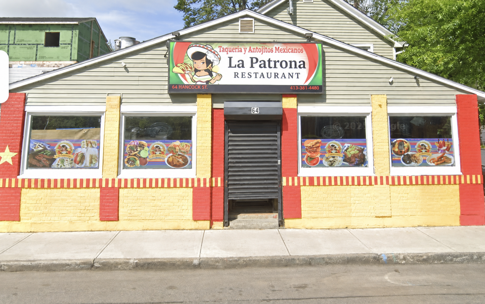 La Patrona restaurant at 64 Hancock Street in Springfield, Massachusetts